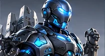 Mecha Knight, 3d model by RoboForge (demo)