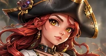 Crimson Corsair, image by PixelNomad (demo)