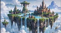Sky Kingdom, environment by WorldBuilder (demo)